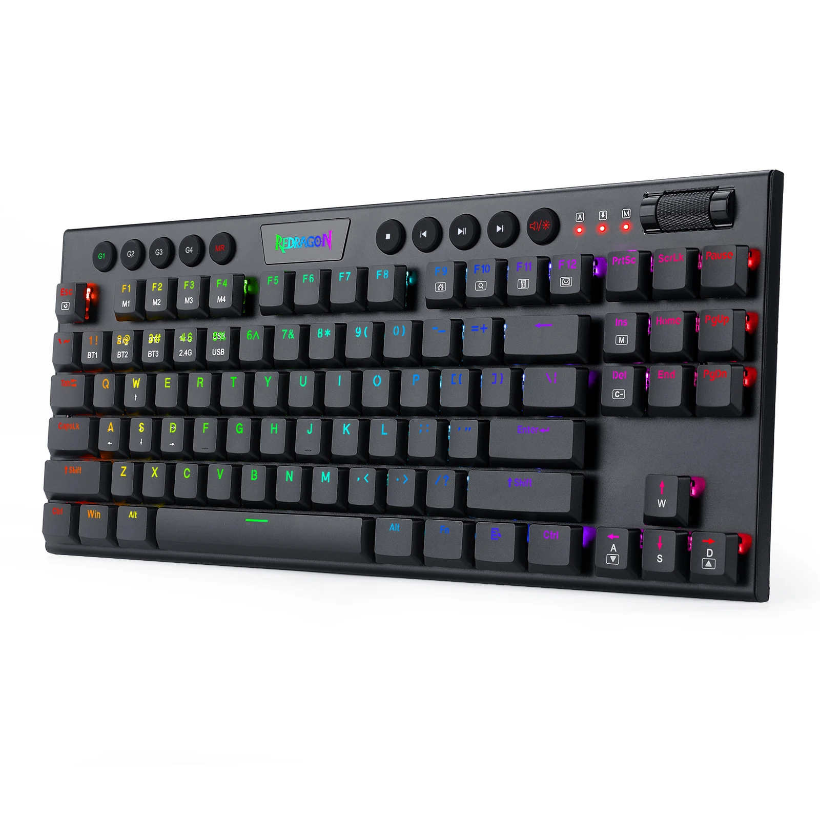 Redragon последняя модель ранней модели 5 0 Bluetooth TKL беспроводная RGB-клавиатура с