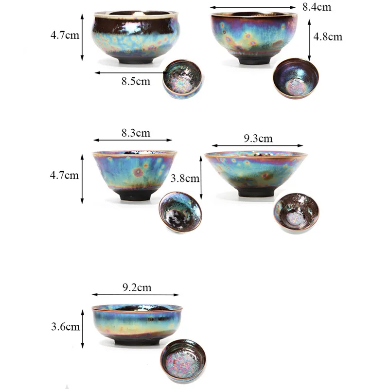 Ceramic Temmoku Glaze Master Tea Cup Creative Chinese Kung Fu Drinkware Office Water Mug Porcelain Kiln Change Small Tea Bowl
Ceramic Temmoku Glaze Master Tea Cup Creative Chinese Kung Fu Drinkware Office Water Mug Porcelain Kiln Change Small Tea Bowl