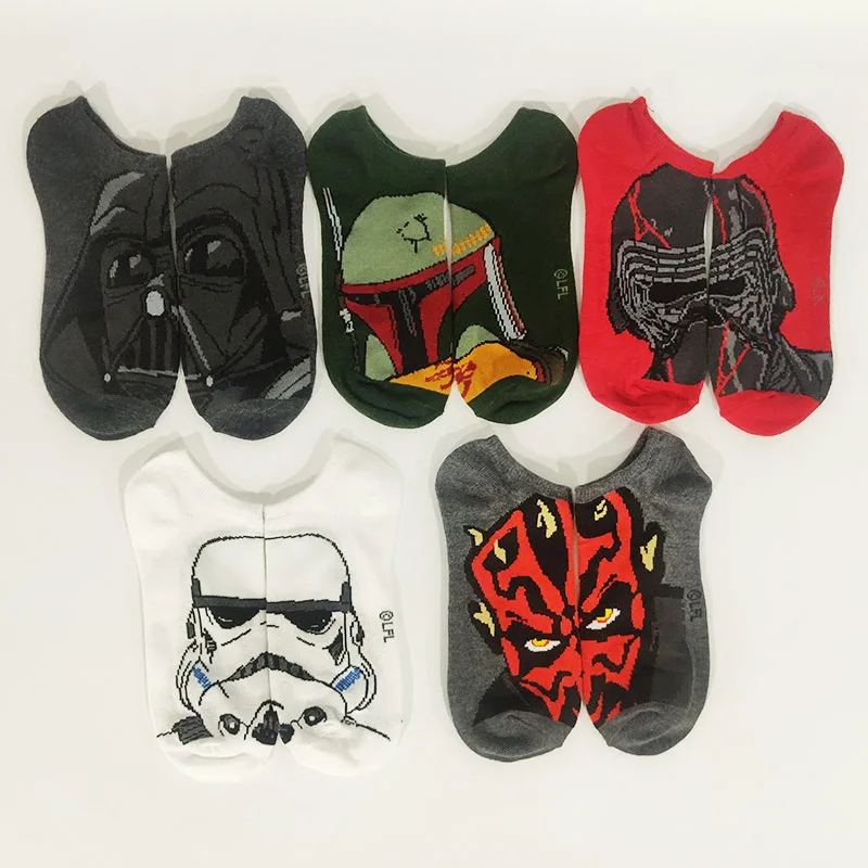 5/6 Pairs/Pack Disney Star Wars Comics Heroes General Cartoon Casual Men's Socks
5/6 Pairs/Pack Disney Star Wars Comics Heroes General Cartoon Casual Men's Socks