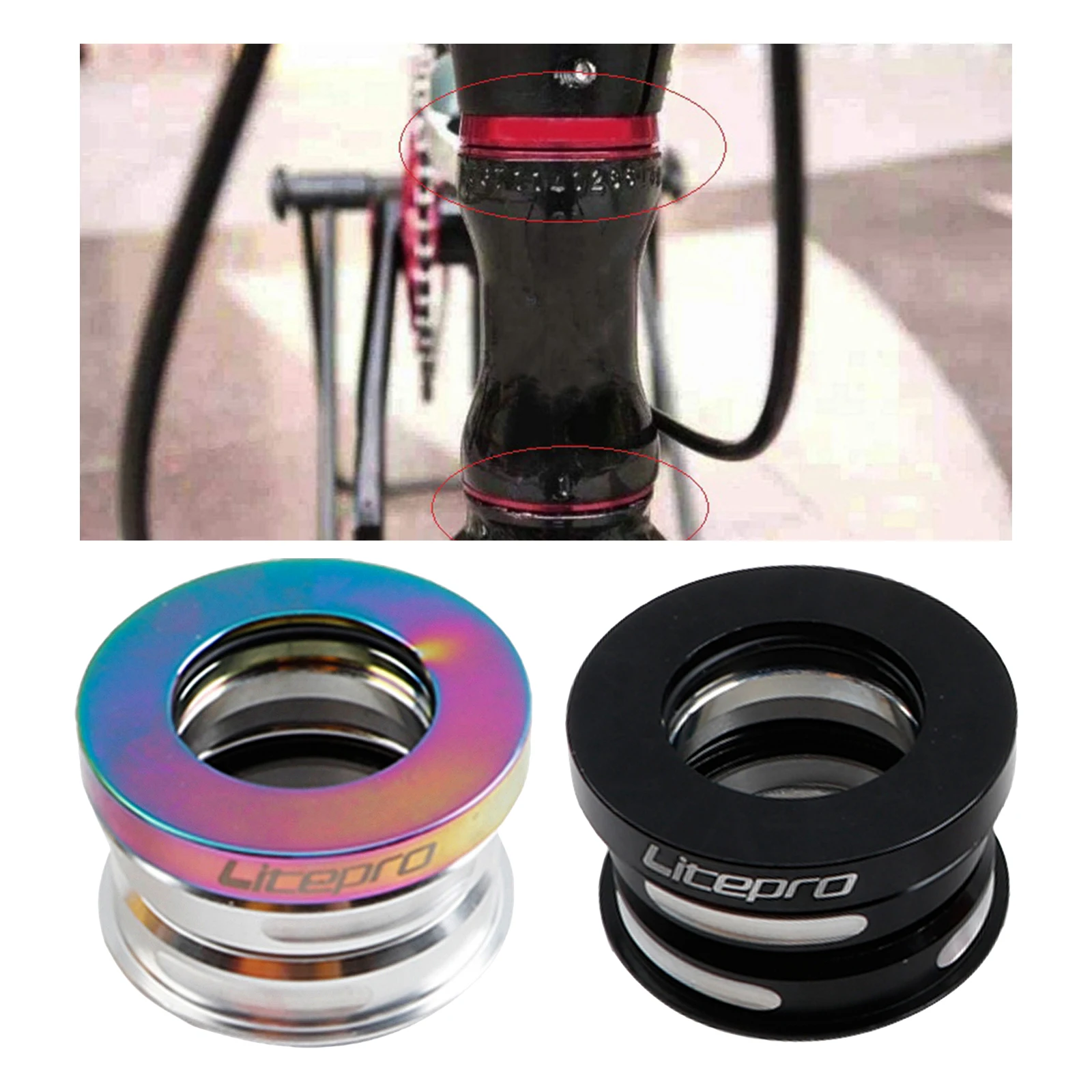 Bicycle Headset Electroplating Internal Sealed Bearing MTB Bike Bowl 44mm, Bike Replace Accessories
Bicycle Headset Electroplating Internal Sealed Bearing MTB Bike Bowl 44mm, Bike Replace Accessories