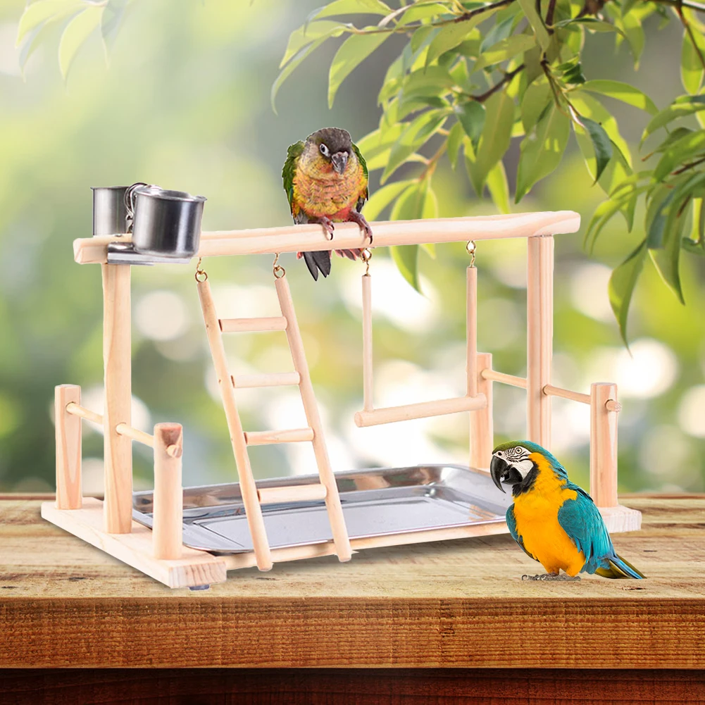 Parrots Toys Bird Swing Exercise Climbing Hanging Ladder Bridge Wooden Rainbow Pet Parrot Macaw Hammock Bird Toy With Bells
Parrots Toys Bird Swing Exercise Climbing Hanging Ladder Bridge Wooden Rainbow Pet Parrot Macaw Hammock Bird Toy With Bells