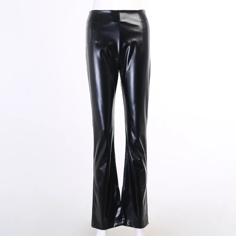 black PU leather Stacked Y2K Style Pencil Pants Womens Autumn Winter Trousers Popular Luxurious Design Tight Pants Female
black PU leather Stacked Y2K Style Pencil Pants Womens Autumn Winter Trousers Popular Luxurious Design Tight Pants Female