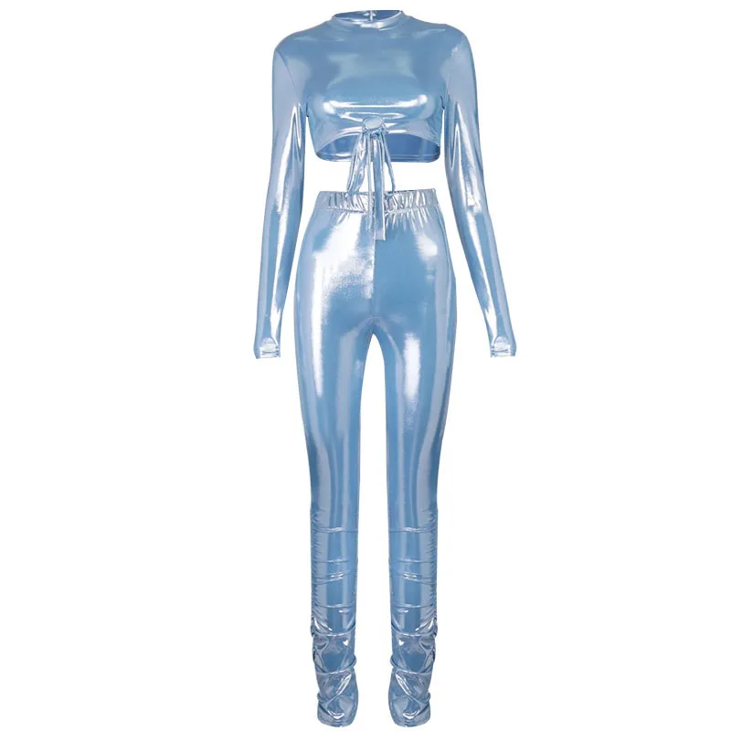 Cutubly Long Sleeve Women'S Set Solid 2 Piece Set Suit Bandage Sexy Crop Top Stacked Leggings Pants Set Outfit Fashion Tracksuit
Cutubly Long Sleeve Women'S Set Solid 2 Piece Set Suit Bandage Sexy Crop Top Stacked Leggings Pants Set Outfit Fashion Tracksuit