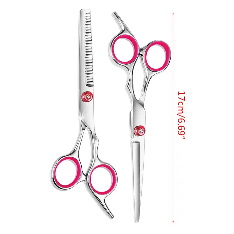 A0ND 9pcs Hair Scissor 6 Inch Barber Hairdressing Cutting Professional Shear Set
A0ND 9pcs Hair Scissor 6 Inch Barber Hairdressing Cutting Professional Shear Set