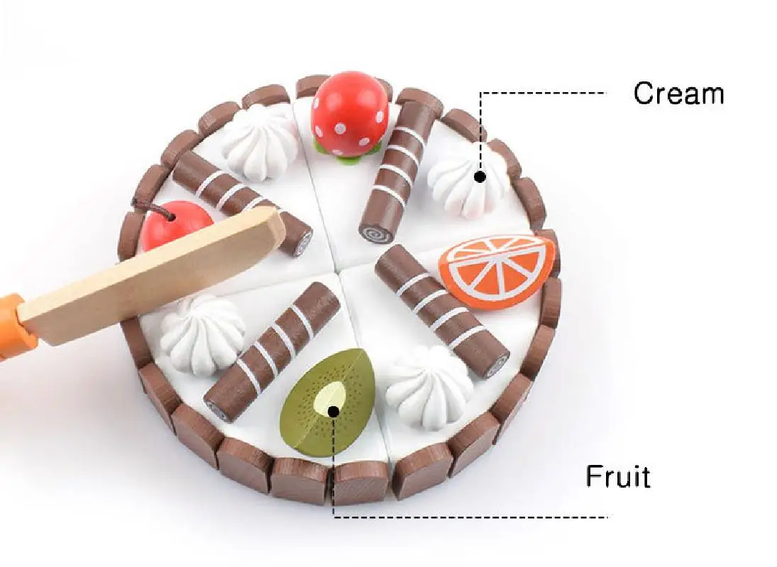 Kitchen Toys For Girls Pretend Play Magnetic Cutting Fruit Cake Baby Education Wooden Food Cooking Gift Role Play Children Toy
Kitchen Toys For Girls Pretend Play Magnetic Cutting Fruit Cake Baby Education Wooden Food Cooking Gift Role Play Children Toy