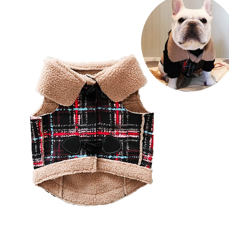 Модная разноцветная решетчатая куртка для домашних питомцев, женская модная куртка, одежда для маленьких собак, Тедди, французского бульдо...
Модная разноцветная решетчатая куртка для домашних питомцев, женская модная куртка, одежда для маленьких собак, Тедди, французского бульдо...