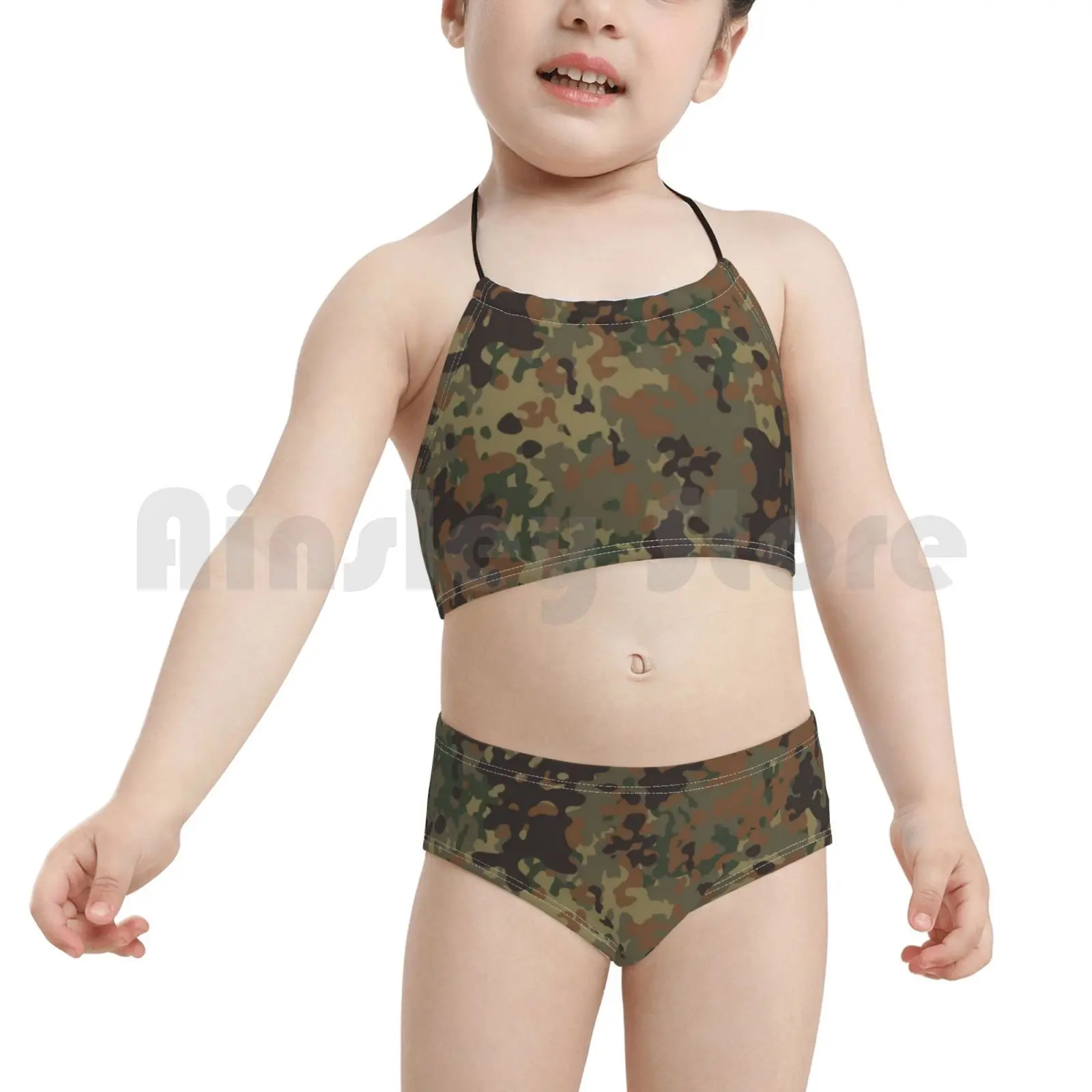 Flecktarn Pattern Camouflage Swimsuit Bikini Padded High Waist German Germany Bundeswehr Fleck Flecktarn Tarnung Camo
Flecktarn Pattern Camouflage Swimsuit Bikini Padded High Waist German Germany Bundeswehr Fleck Flecktarn Tarnung Camo