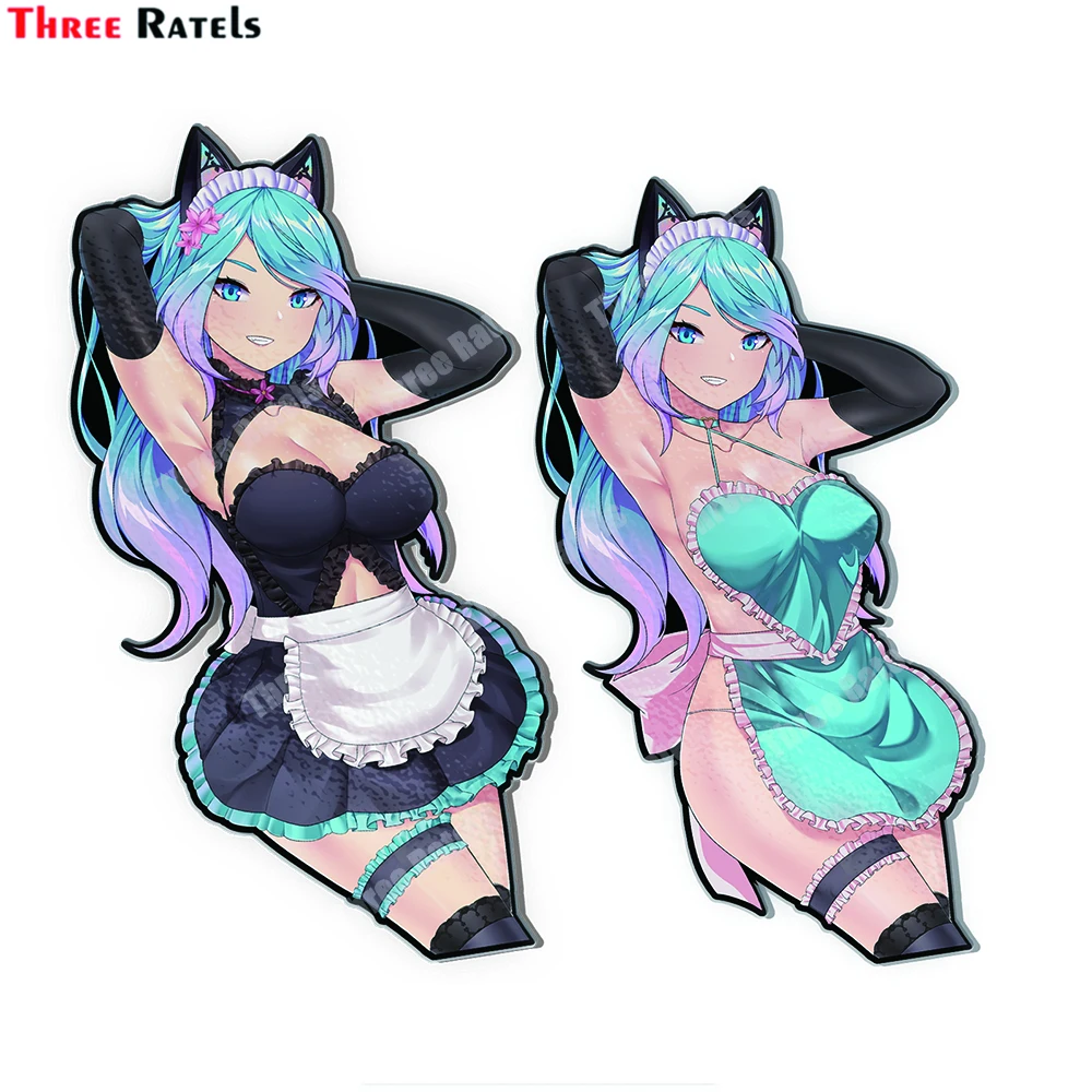 Наклейки Three Ratels D111 аниме горничная Серебряная наклейка для Jeep Window автомобильные декоративные наклейки виниловый материал водонепроницаем... 
Наклейки Three Ratels D111 аниме горничная Серебряная наклейка для Jeep Window автомобильные декоративные наклейки виниловый материал водонепроницаем...