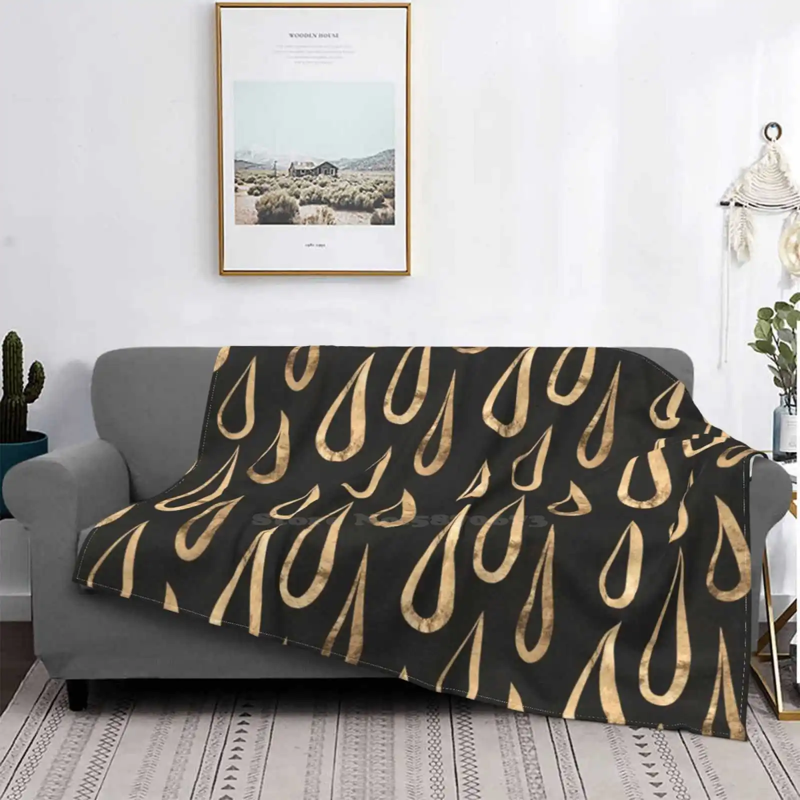 Gold Raindrops Best Selling Room Household Flannel Blanket Gold Paper Torn Paper Tears Glitter Gold Black Skin Pattern Luxury
Gold Raindrops Best Selling Room Household Flannel Blanket Gold Paper Torn Paper Tears Glitter Gold Black Skin Pattern Luxury