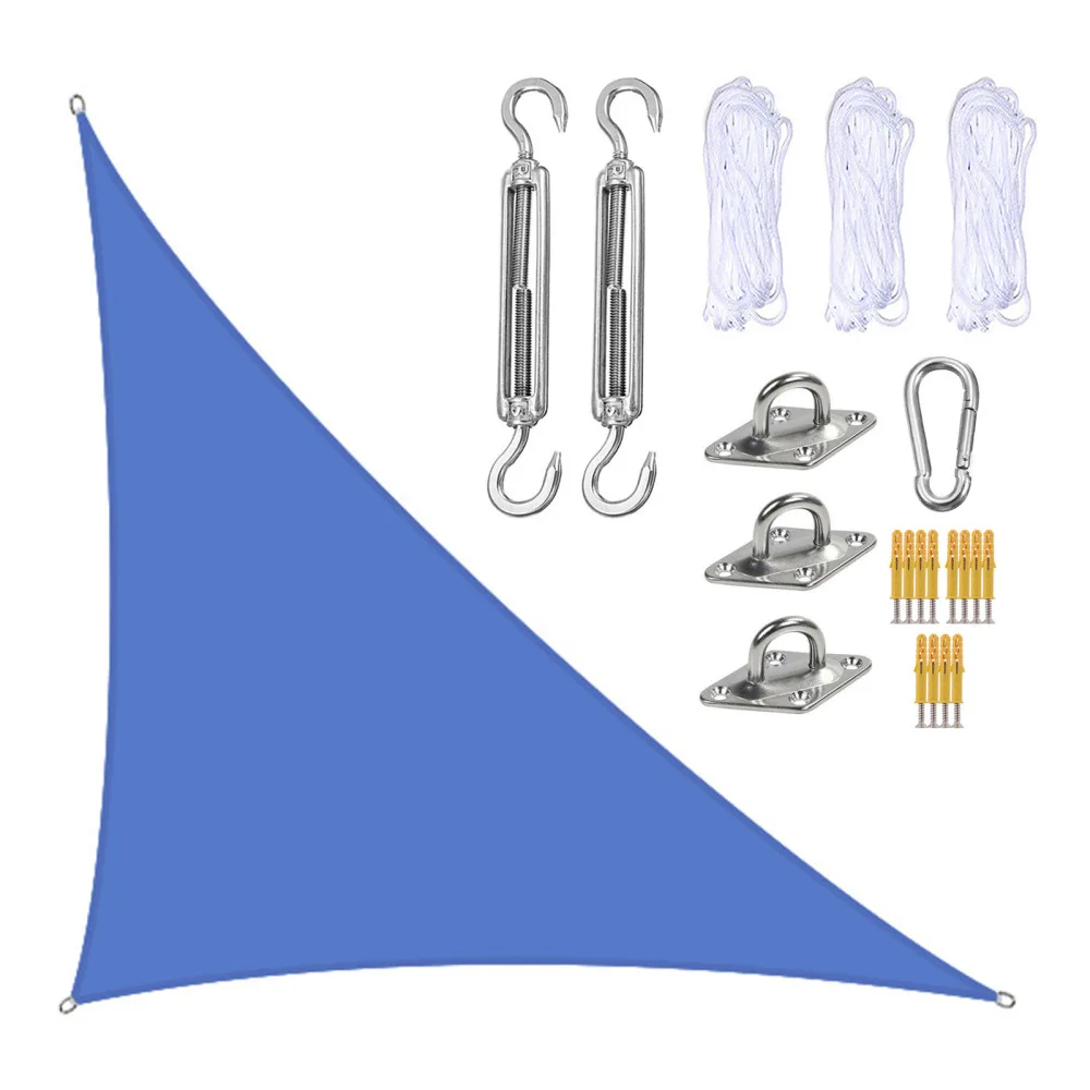 Garden Sail Canopy Sun Shade Cloth Awning Waterproof UV Block Patio Triangle Angle Multi Colors 4*4*5.7M Kit Sunshade Awnings
Garden Sail Canopy Sun Shade Cloth Awning Waterproof UV Block Patio Triangle Angle Multi Colors 4*4*5.7M Kit Sunshade Awnings