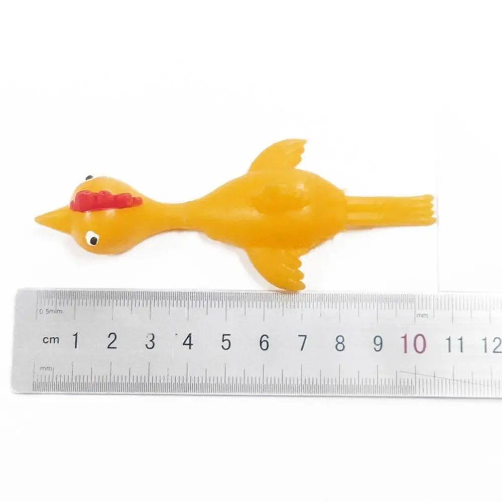 Launch Catapult Chicken TPR Soft Material Catapult Turkey Tricky Fun Finger Slingshot Chick Novelty Funny Toy For Children
Launch Catapult Chicken TPR Soft Material Catapult Turkey Tricky Fun Finger Slingshot Chick Novelty Funny Toy For Children