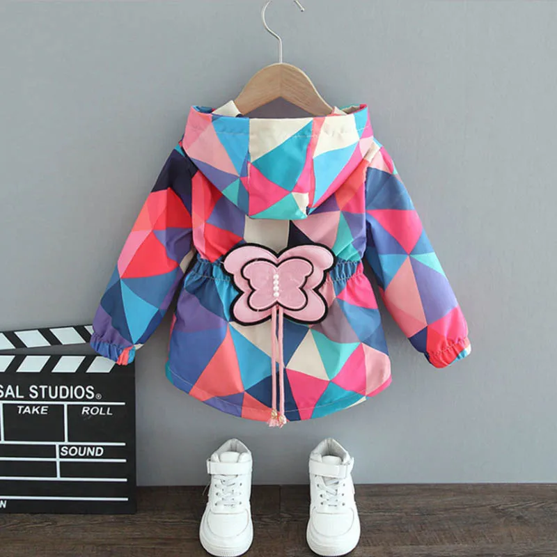 Girl's Jackets Outerwear Cartoon Butterfly Pattern Breathable Geometric Rhombus Children Coats Clothing Color Contrast 2021 New
Girl's Jackets Outerwear Cartoon Butterfly Pattern Breathable Geometric Rhombus Children Coats Clothing Color Contrast 2021 New