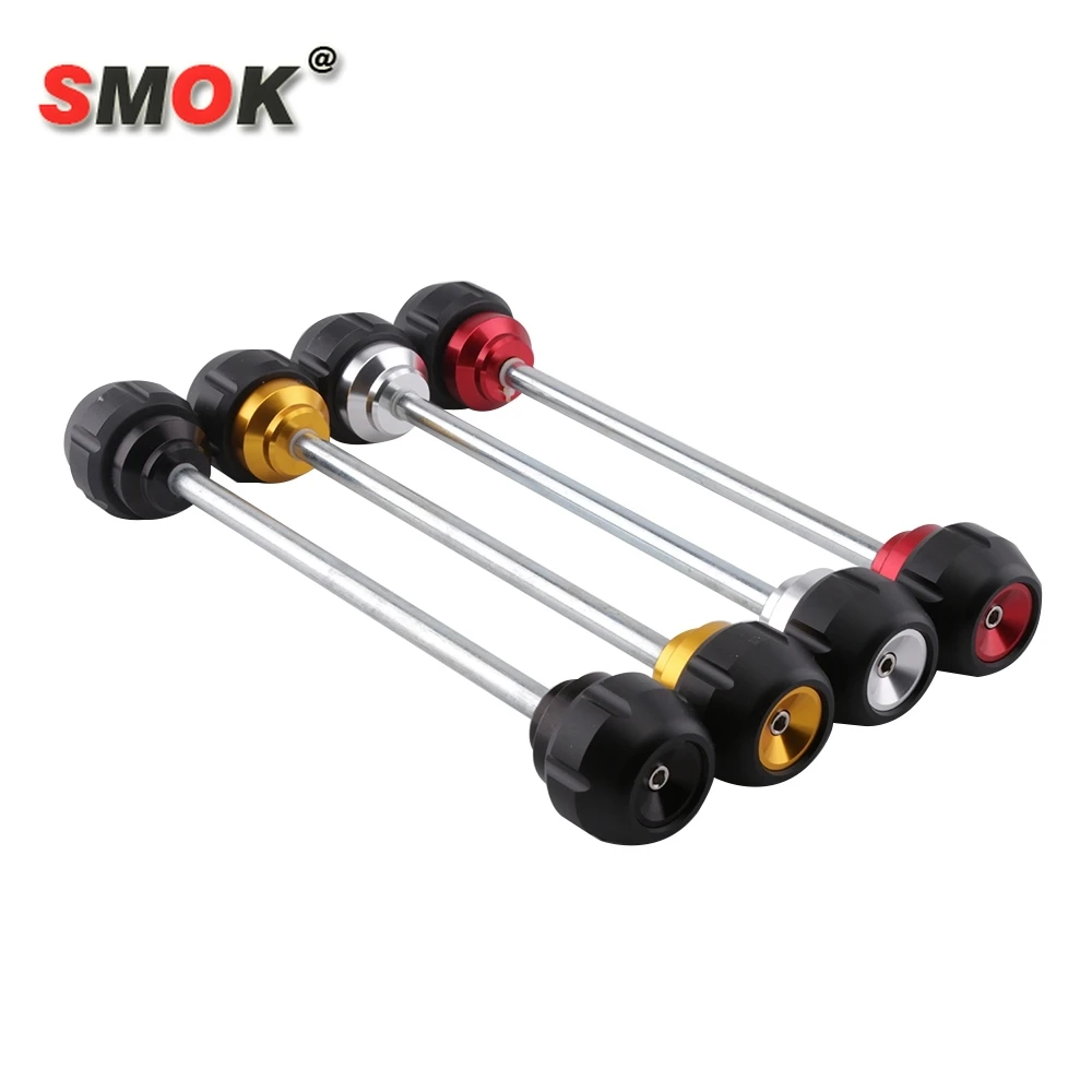 SMOK Motorcycle CNC Aluminum Alloy Front Axle Fork Crash Sliders Falling Protection For Honda All New Forza 300 2018
SMOK Motorcycle CNC Aluminum Alloy Front Axle Fork Crash Sliders Falling Protection For Honda All New Forza 300 2018