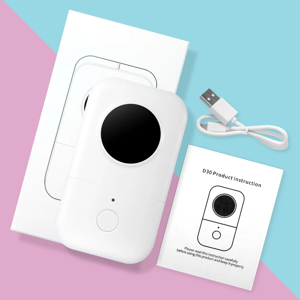 Портативный термопринтер для этикеток Phomemo Mini D30, ручной принтер для стикеров BT мобильный телефон Android и принтер iOS
Портативный термопринтер для этикеток Phomemo Mini D30, ручной принтер для стикеров BT мобильный телефон Android и принтер iOS
