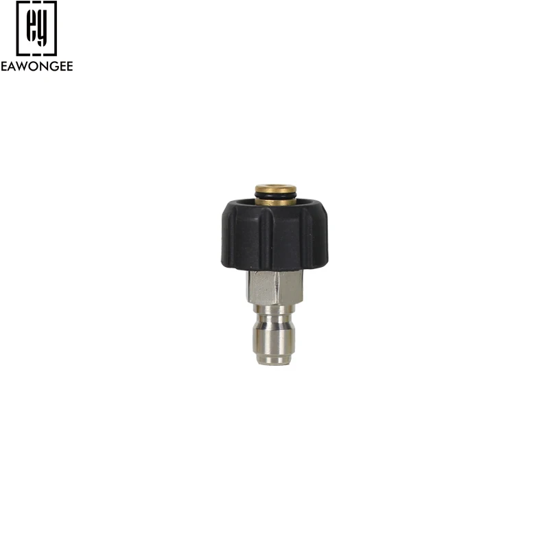 Pressure Washer Car Washer Brass Connector Adapter M22 Female Pin 14mm + 1/4" Quick Disconnect Plug
Pressure Washer Car Washer Brass Connector Adapter M22 Female Pin 14mm + 1/4" Quick Disconnect Plug