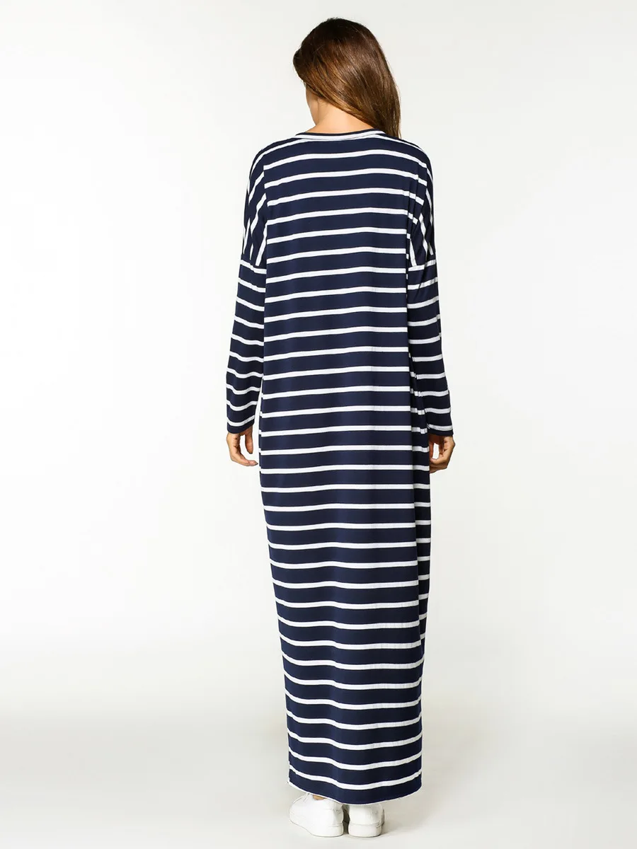 New Spring Muslim Striped Dress Stretch Plus Size Vestidos Turkey Dubai Abaya Pakistan Moroccan Kaftan Turkey Gowns Fashion
New Spring Muslim Striped Dress Stretch Plus Size Vestidos Turkey Dubai Abaya Pakistan Moroccan Kaftan Turkey Gowns Fashion