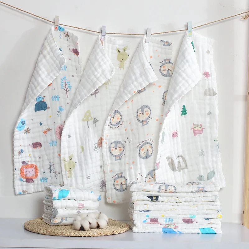 High-secret Gauze Child Towel Cotton Baby Face Towel Baby Towel Class A Water Towel
High-secret Gauze Child Towel Cotton Baby Face Towel Baby Towel Class A Water Towel