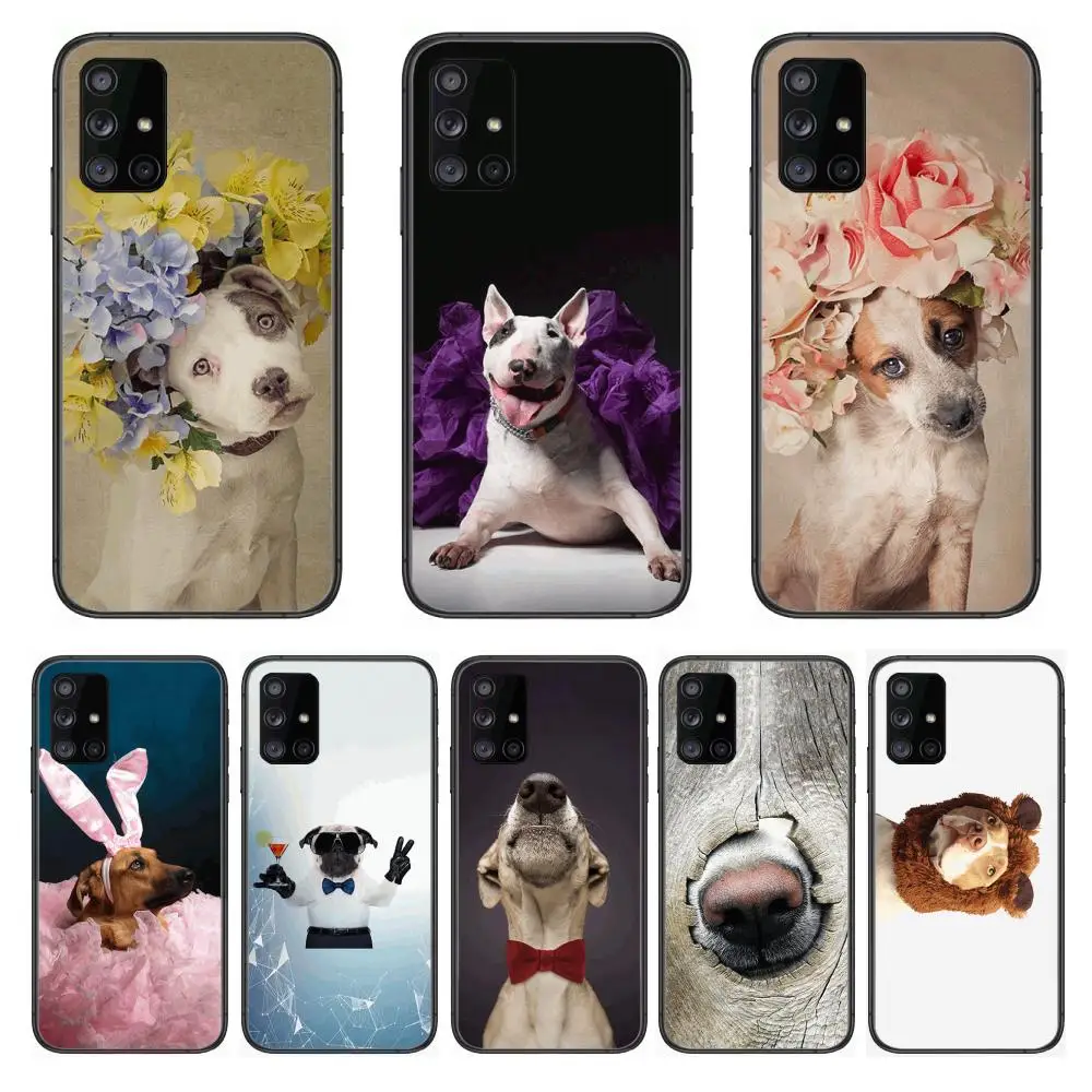 Personality dress pet dog Fashionable and cute Phone Case Hull For Samsung Galaxy A 90 50 51 20 71 70 40 30 10 80 E 5G S Black
Personality dress pet dog Fashionable and cute Phone Case Hull For Samsung Galaxy A 90 50 51 20 71 70 40 30 10 80 E 5G S Black