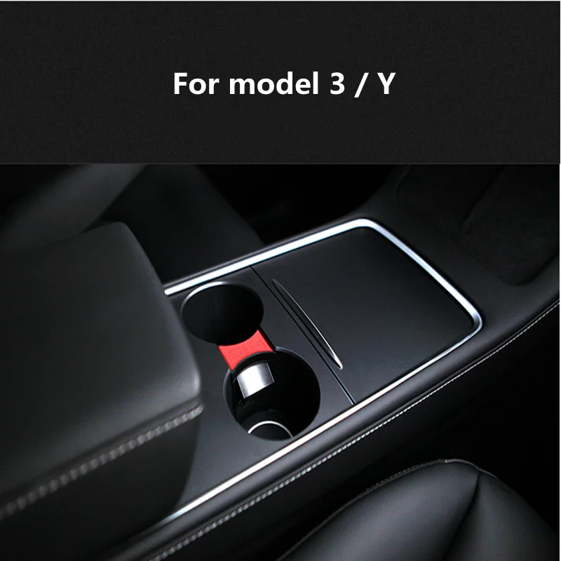Ограничитель для стакана воды из АБС пластика Tesla Model 3 Y 2021 автомобильный