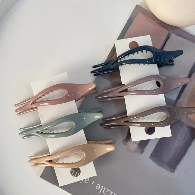 Korean Original Color Big Size Duckbill Clip Hairpin Top Clip Disk Hair Plastic Hair Crab Clamps Women Makeup Headwear B294587
Korean Original Color Big Size Duckbill Clip Hairpin Top Clip Disk Hair Plastic Hair Crab Clamps Women Makeup Headwear B294587