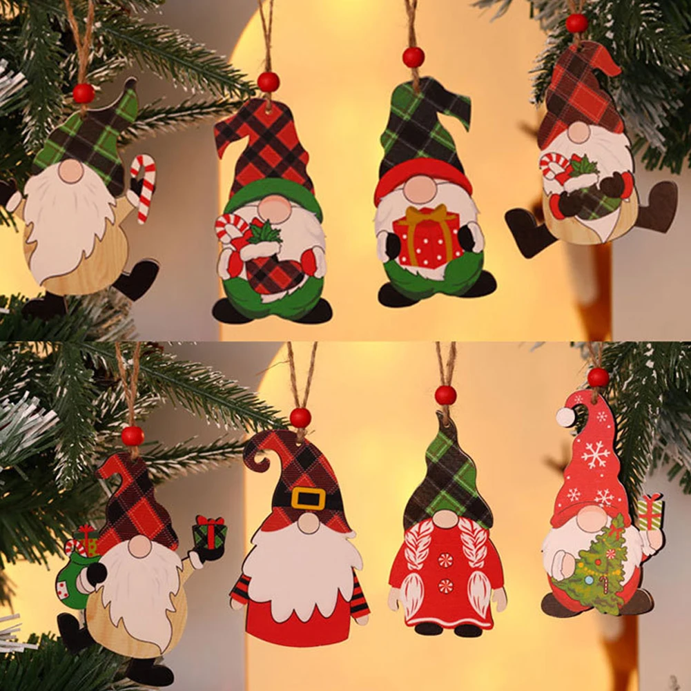 2021 New Year Merry Christmas Ornaments DIY Xmas Gift Santa Claus Wooden Faceless Doll Hang Decorations for Home Noel Natal
2021 New Year Merry Christmas Ornaments DIY Xmas Gift Santa Claus Wooden Faceless Doll Hang Decorations for Home Noel Natal