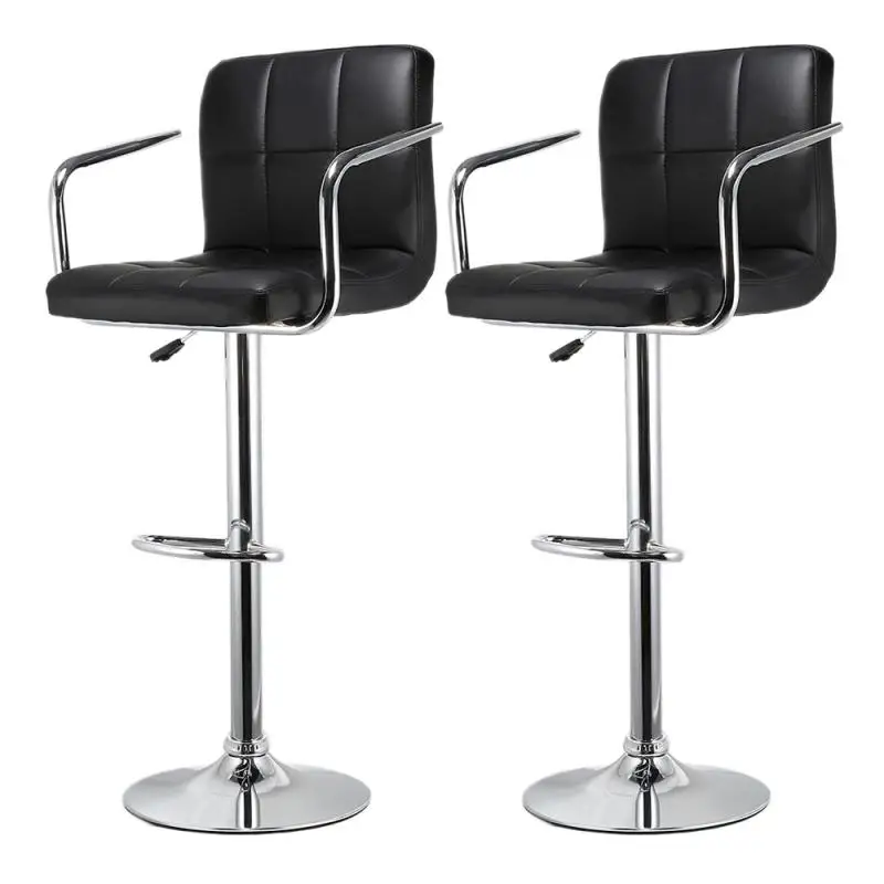 Pack Of 2 Padded Leather Kitchen Bar Stools, Bar Stools, And Family Lounge Stools That Can Be Rotated 360 Degrees HWC
Pack Of 2 Padded Leather Kitchen Bar Stools, Bar Stools, And Family Lounge Stools That Can Be Rotated 360 Degrees HWC
