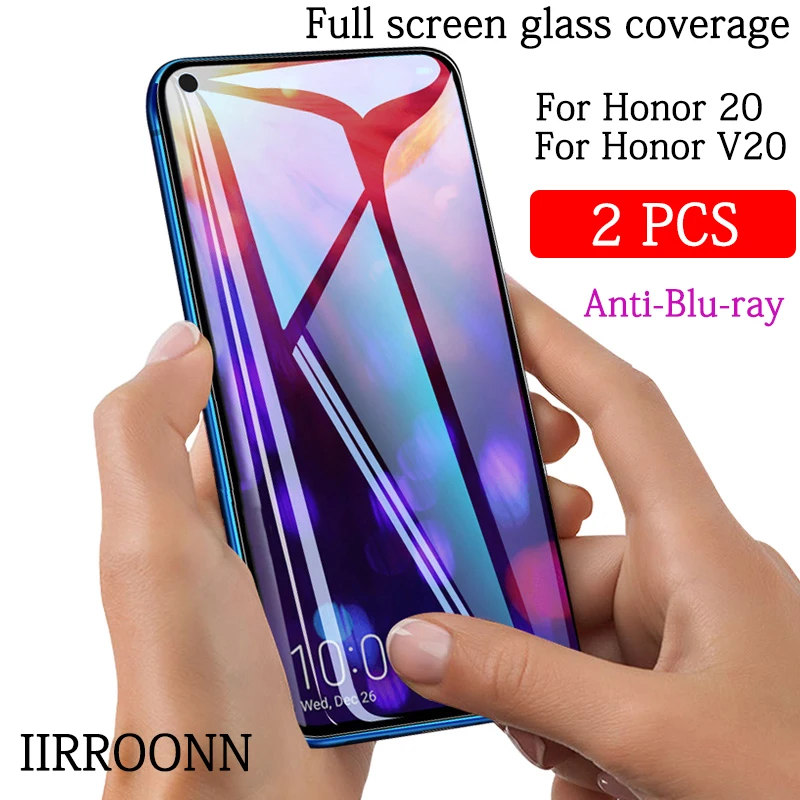 2Pcs/lot 9H Tempered Glass for Huawei Honor 20 v20 Screen Protector Full Cover Glass For Honor V 20 honor glass Protective Film
2Pcs/lot 9H Tempered Glass for Huawei Honor 20 v20 Screen Protector Full Cover Glass For Honor V 20 honor glass Protective Film