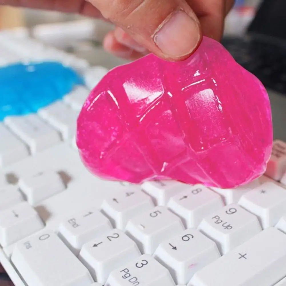 1Pc Soft Sticky Dust Cleaning Slimy Gel Clean Mud Keyboard Camera Keyboard For Computer Cleaner For DSLR F1I1
1Pc Soft Sticky Dust Cleaning Slimy Gel Clean Mud Keyboard Camera Keyboard For Computer Cleaner For DSLR F1I1