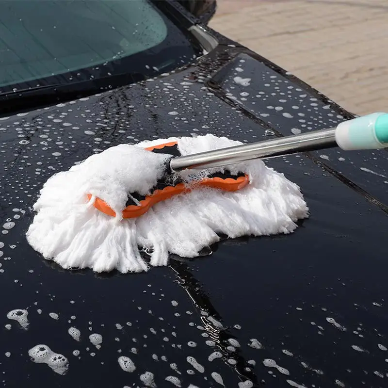Stainless steel rod Car Cleaning Mop Wash Brush Tools Adjustable Telescopic Cleaning Soft
Stainless steel rod Car Cleaning Mop Wash Brush Tools Adjustable Telescopic Cleaning Soft