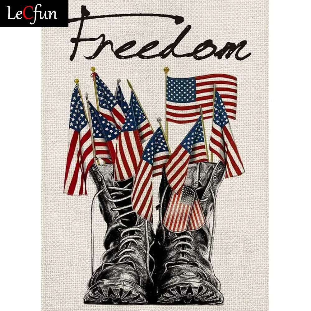 LeCfun Diamond Painting Art Kits American Boots USA Flag Full Round Square Drill 5D DIY Shiny Beads Home Decor Gift
LeCfun Diamond Painting Art Kits American Boots USA Flag Full Round Square Drill 5D DIY Shiny Beads Home Decor Gift
