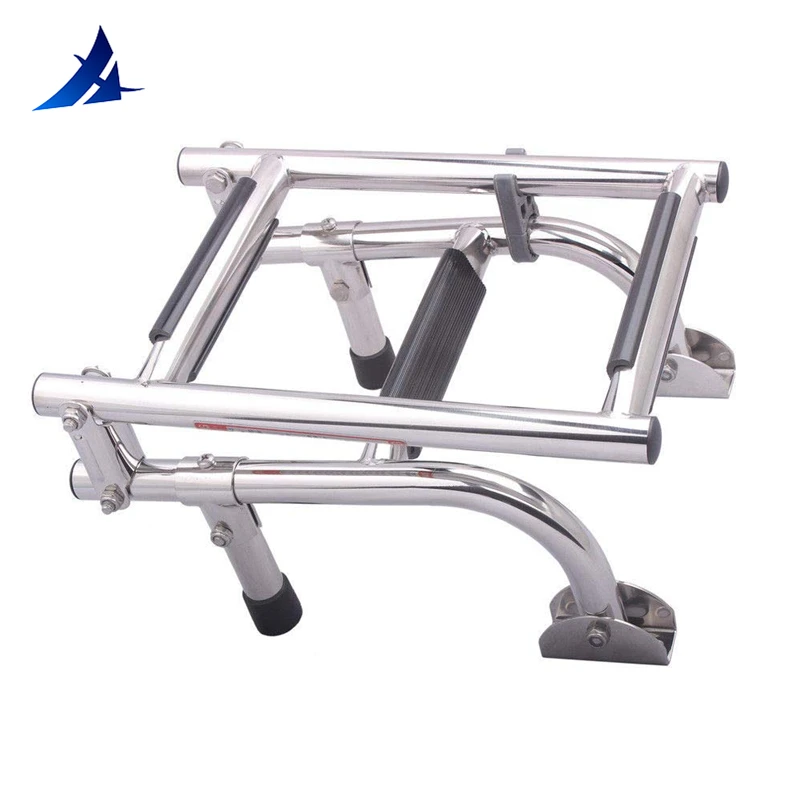 Boat Accessories Marine 3 Step Folding Ladder Boat Marine Stainless Steel Pontoon Ladder Polished 2+1 Step
Boat Accessories Marine 3 Step Folding Ladder Boat Marine Stainless Steel Pontoon Ladder Polished 2+1 Step