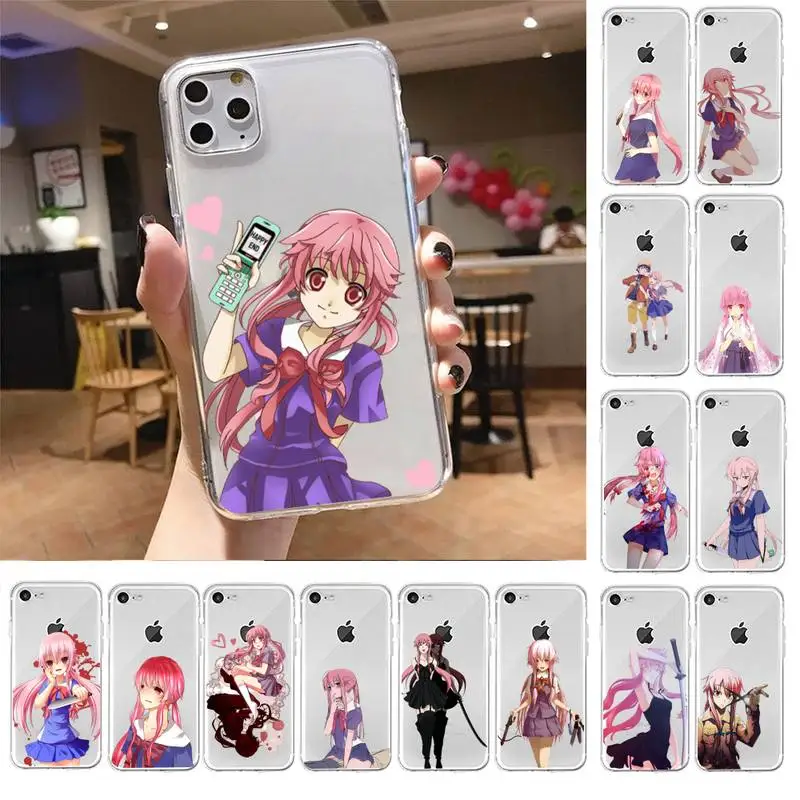 Mirai Nikki Phone Case For iphone 13 X XS MAX 6 6s 7 7plus 8 8Plus 5 5S SE 2020 XR 11 11pro max Clear funda Cover
Mirai Nikki Phone Case For iphone 13 X XS MAX 6 6s 7 7plus 8 8Plus 5 5S SE 2020 XR 11 11pro max Clear funda Cover