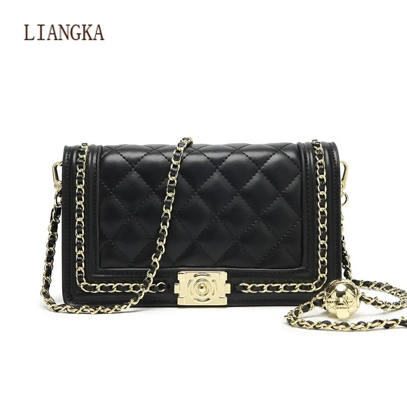 2020 Brand Women's Shoulder Bag Pu Leather Fashion Designer Chain Women's Straddle Bag Simple Handbag Luxury Girl's Purse
2020 Brand Women's Shoulder Bag Pu Leather Fashion Designer Chain Women's Straddle Bag Simple Handbag Luxury Girl's Purse