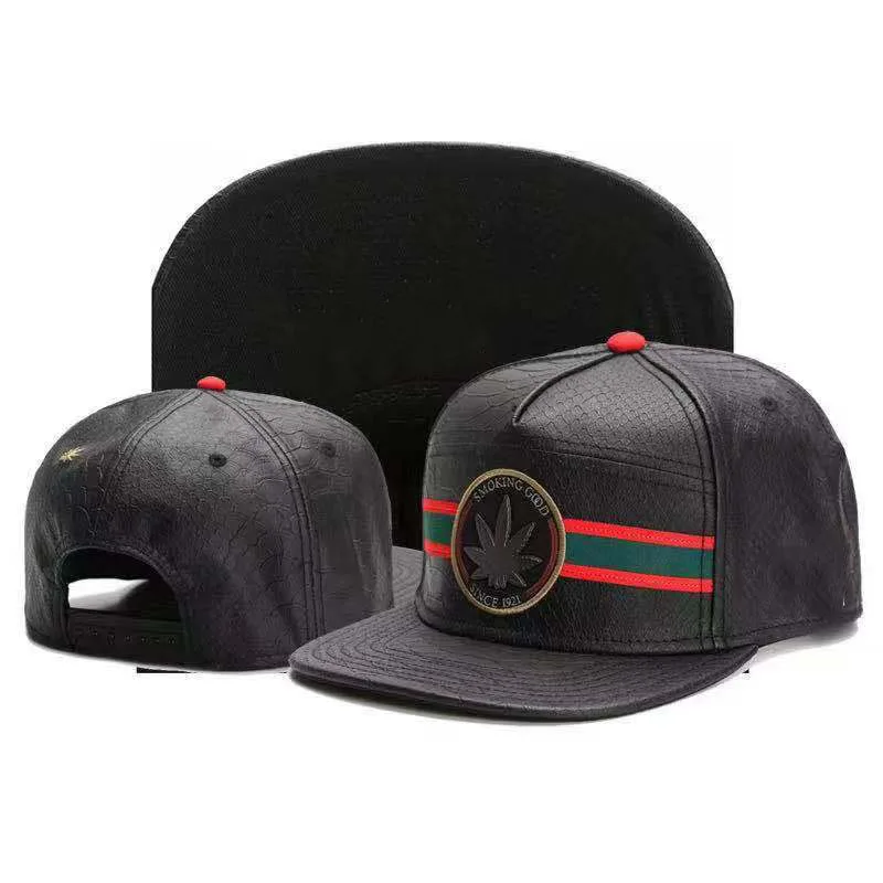 Leather Snapback Cap High Quality Brand SMOKE GOOD Hip Hop Hat Outdoor Casual Men Women Visor Casquette Bone Baseball Caps CP131
Leather Snapback Cap High Quality Brand SMOKE GOOD Hip Hop Hat Outdoor Casual Men Women Visor Casquette Bone Baseball Caps CP131