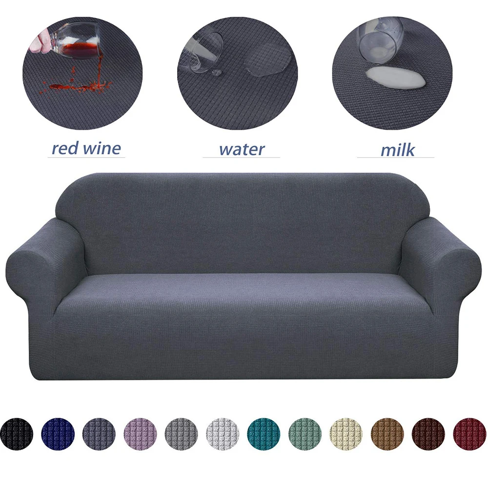 Polar Fleece Sofa Cover Universal Waterproof Couch Covers Solid Color Elastic Slipcover Non-slip Full Wrap Sofa Seat Covering
Polar Fleece Sofa Cover Universal Waterproof Couch Covers Solid Color Elastic Slipcover Non-slip Full Wrap Sofa Seat Covering