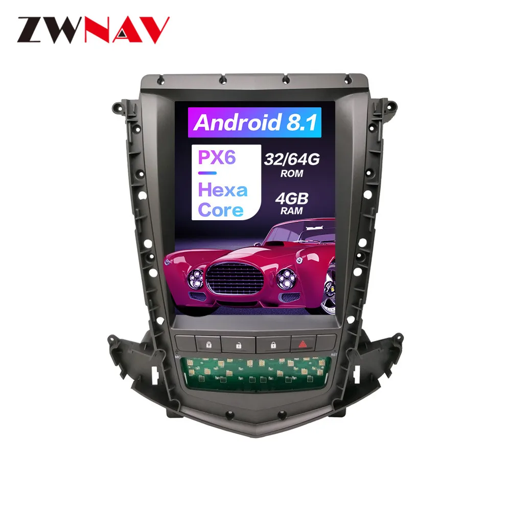 Android 8.1 Vertical screen Tesla Style For Cadillac SRX 2013-2018 Front Unit Auto Stereo Multimedia Player Radio With Carplay
Android 8.1 Vertical screen Tesla Style For Cadillac SRX 2013-2018 Front Unit Auto Stereo Multimedia Player Radio With Carplay