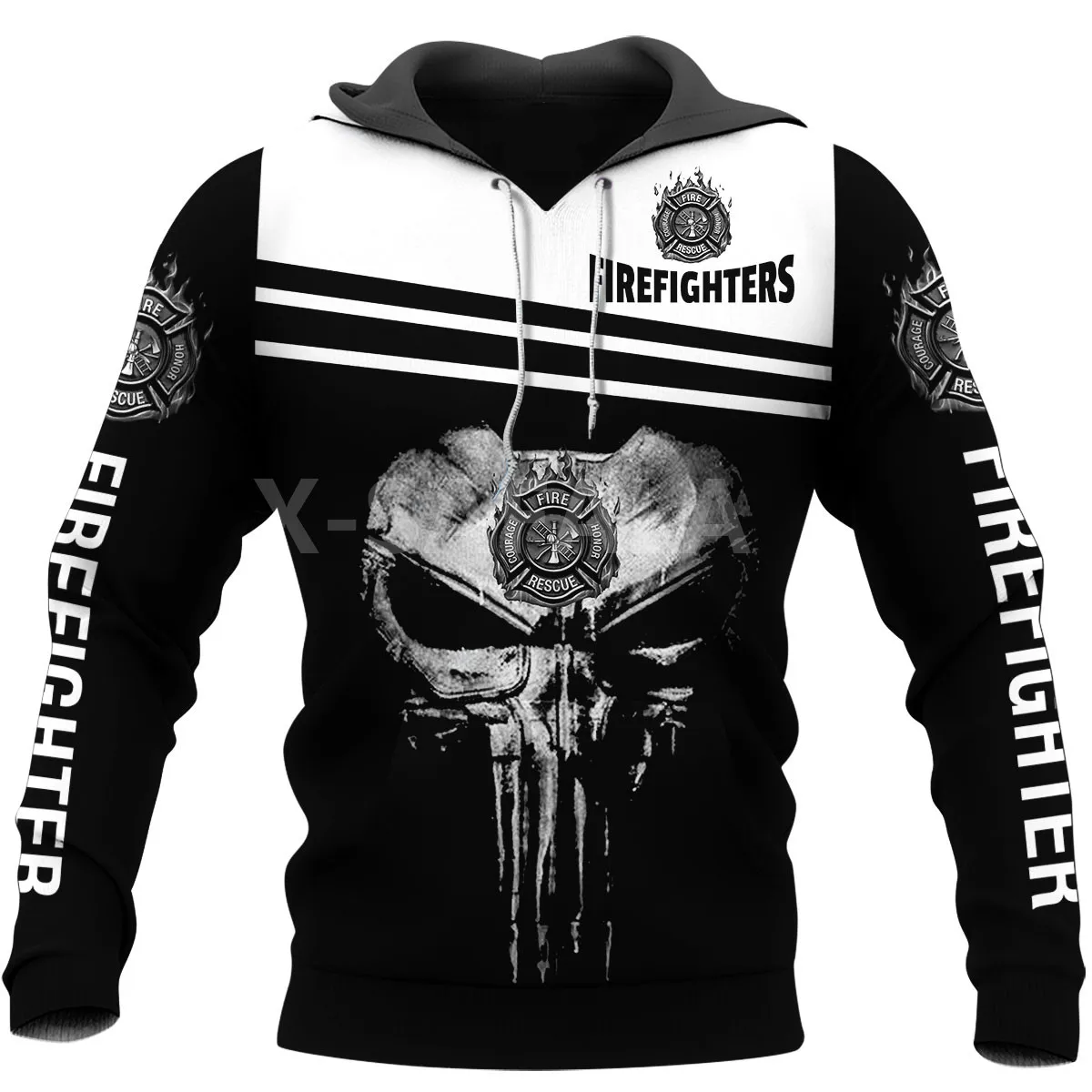 Skull Firefighter 3D Print Hoodie Man Women Harajuku Spring Autumn Outwear Zipper Pullover Sweatshirt Casual Unisex Style
Skull Firefighter 3D Print Hoodie Man Women Harajuku Spring Autumn Outwear Zipper Pullover Sweatshirt Casual Unisex Style