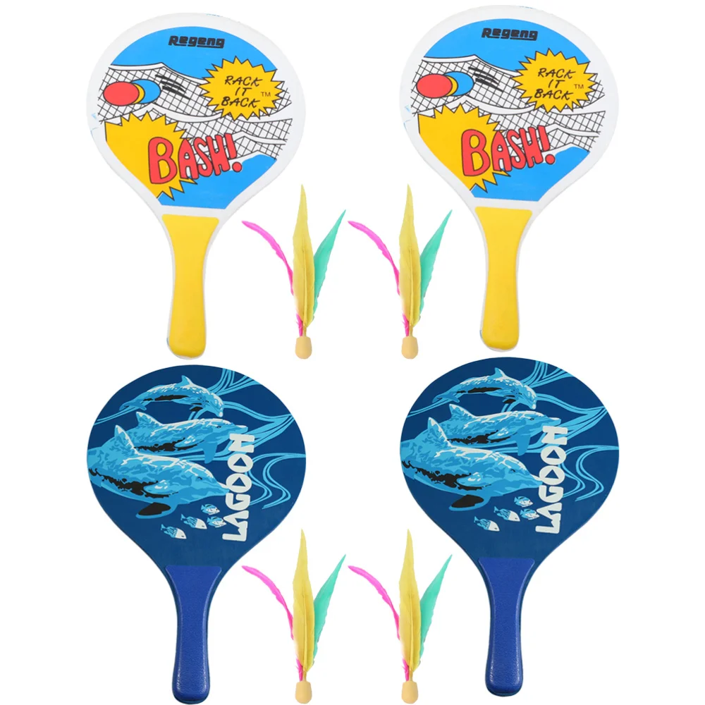 2Set of Board Badminton Racket Beach Racket Seven Layers High-grade Poplar Wood Creative Table Tennis Racket(Random Style)
2Set of Board Badminton Racket Beach Racket Seven Layers High-grade Poplar Wood Creative Table Tennis Racket(Random Style)