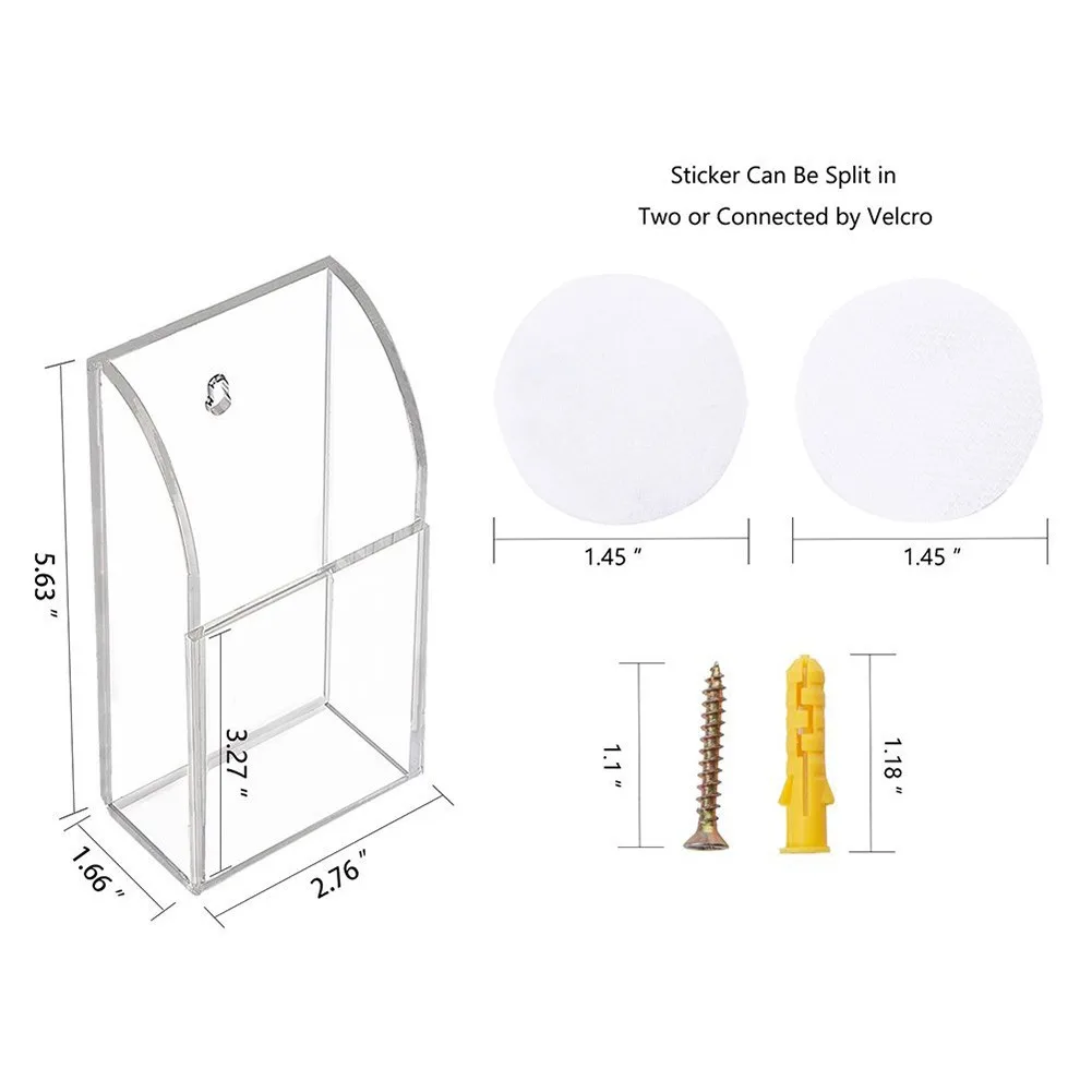 TV Remote Control Holder Wall Mount Acrylic Organizer Acrylic Stand Box Storage Acrylic Organiser Storage Box For Home
TV Remote Control Holder Wall Mount Acrylic Organizer Acrylic Stand Box Storage Acrylic Organiser Storage Box For Home