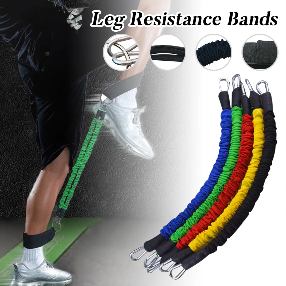 Resistance Bands Workout Latex Elastic Cord with Padded Ankle Straps 2 Stackable 35LBS Cables for Legs
Resistance Bands Workout Latex Elastic Cord with Padded Ankle Straps 2 Stackable 35LBS Cables for Legs