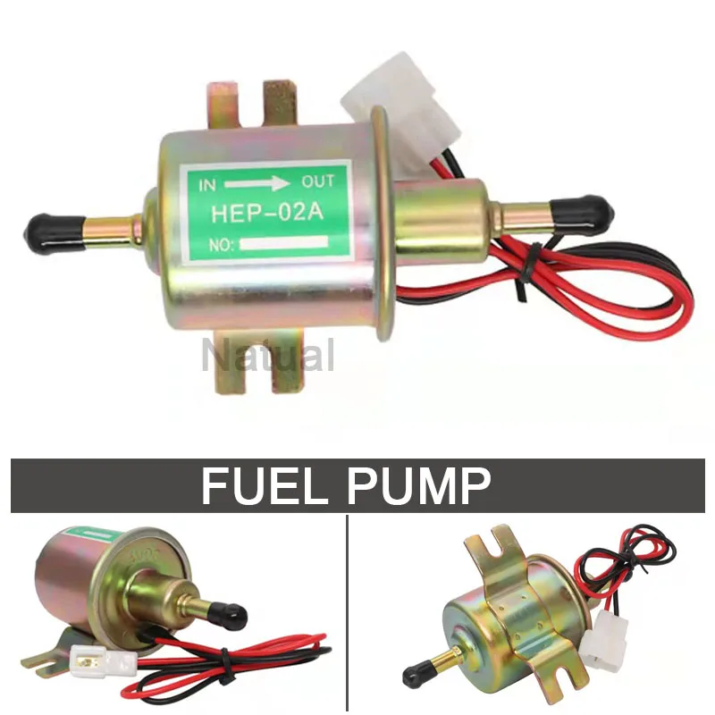 High Quality Low Pressure Universal Diesel Petrol Gasoline Electric Fuel Pump HEP-02A 12V 24V For Car Motorcycle
High Quality Low Pressure Universal Diesel Petrol Gasoline Electric Fuel Pump HEP-02A 12V 24V For Car Motorcycle