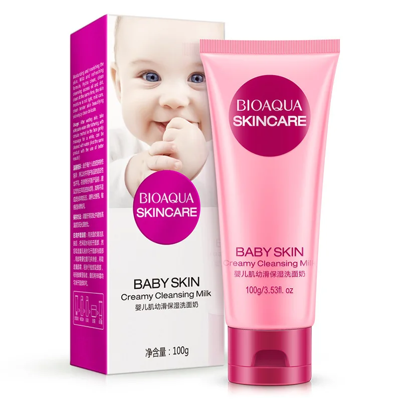 BIOAQUA Baby M очищающее средство для лица очистки пор отшелушивающее ухода за кожей 100