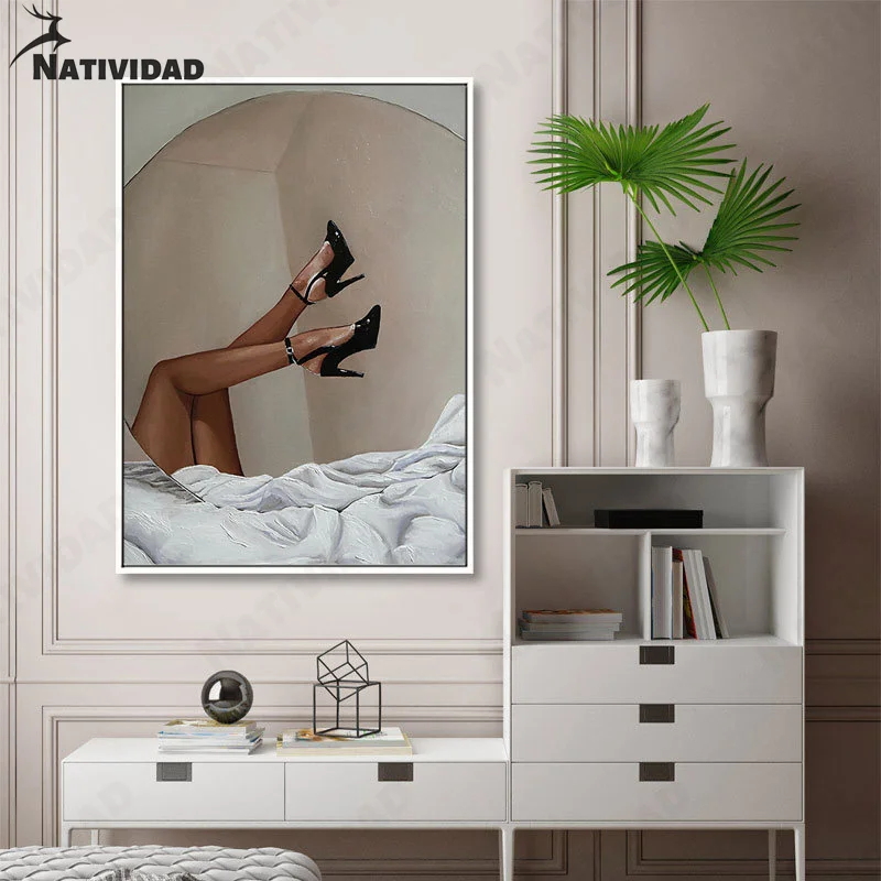 Modern Girl Sexy Beautiful Legs Picture Canvas Painting Decoration European Ballet Girl Print Poster Living Room Room Home Decor
Modern Girl Sexy Beautiful Legs Picture Canvas Painting Decoration European Ballet Girl Print Poster Living Room Room Home Decor