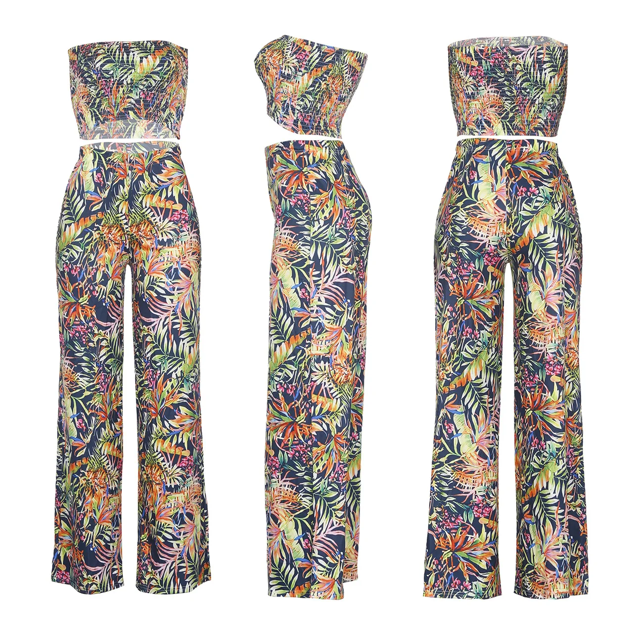 Zoctuo Strapless Two Piece Sets for Women Print Tube Tops and Trousers Sexy Two Piece Set 2020 Summer Clubwear Set Women Outfits
Zoctuo Strapless Two Piece Sets for Women Print Tube Tops and Trousers Sexy Two Piece Set 2020 Summer Clubwear Set Women Outfits