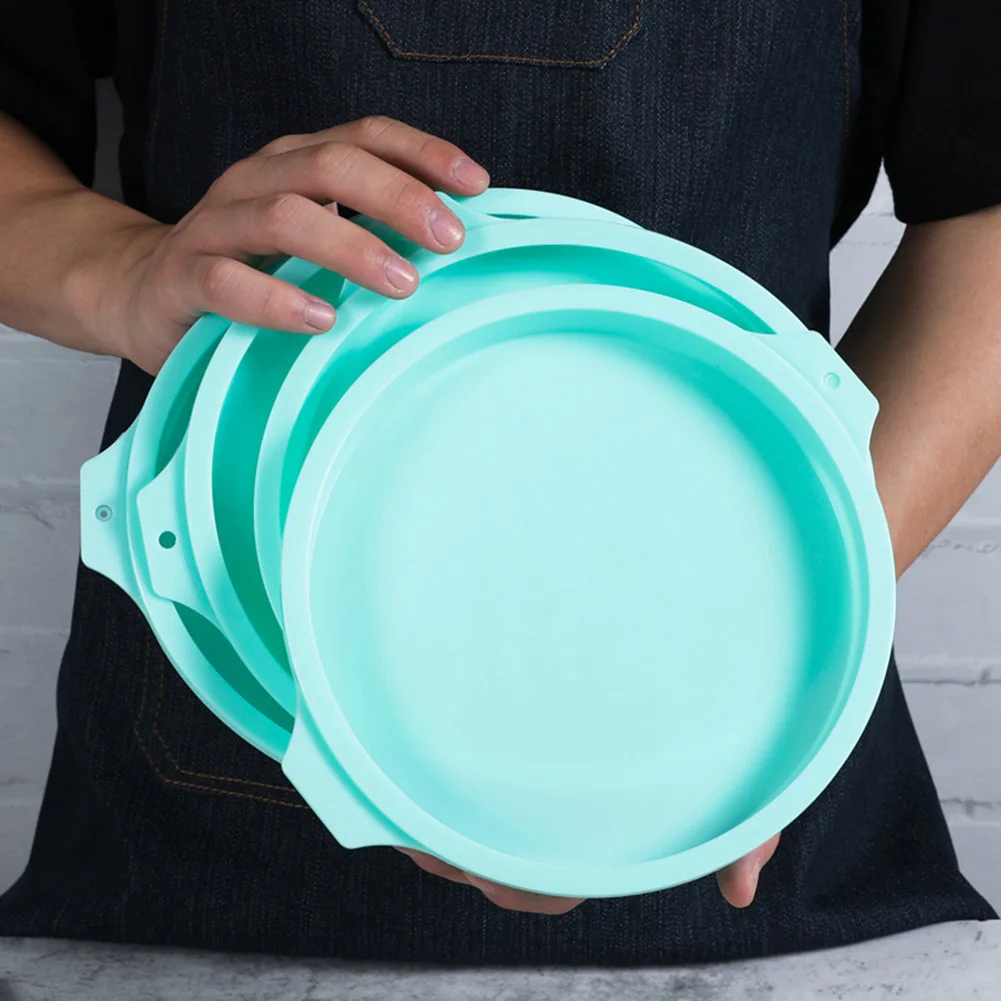 8 Inch Non-stick Silicone Round Rainbow Cake Mold Baking Pan Set Silicone Pizza Mold for Rainbow Cake Fondant Decoration Tools
8 Inch Non-stick Silicone Round Rainbow Cake Mold Baking Pan Set Silicone Pizza Mold for Rainbow Cake Fondant Decoration Tools