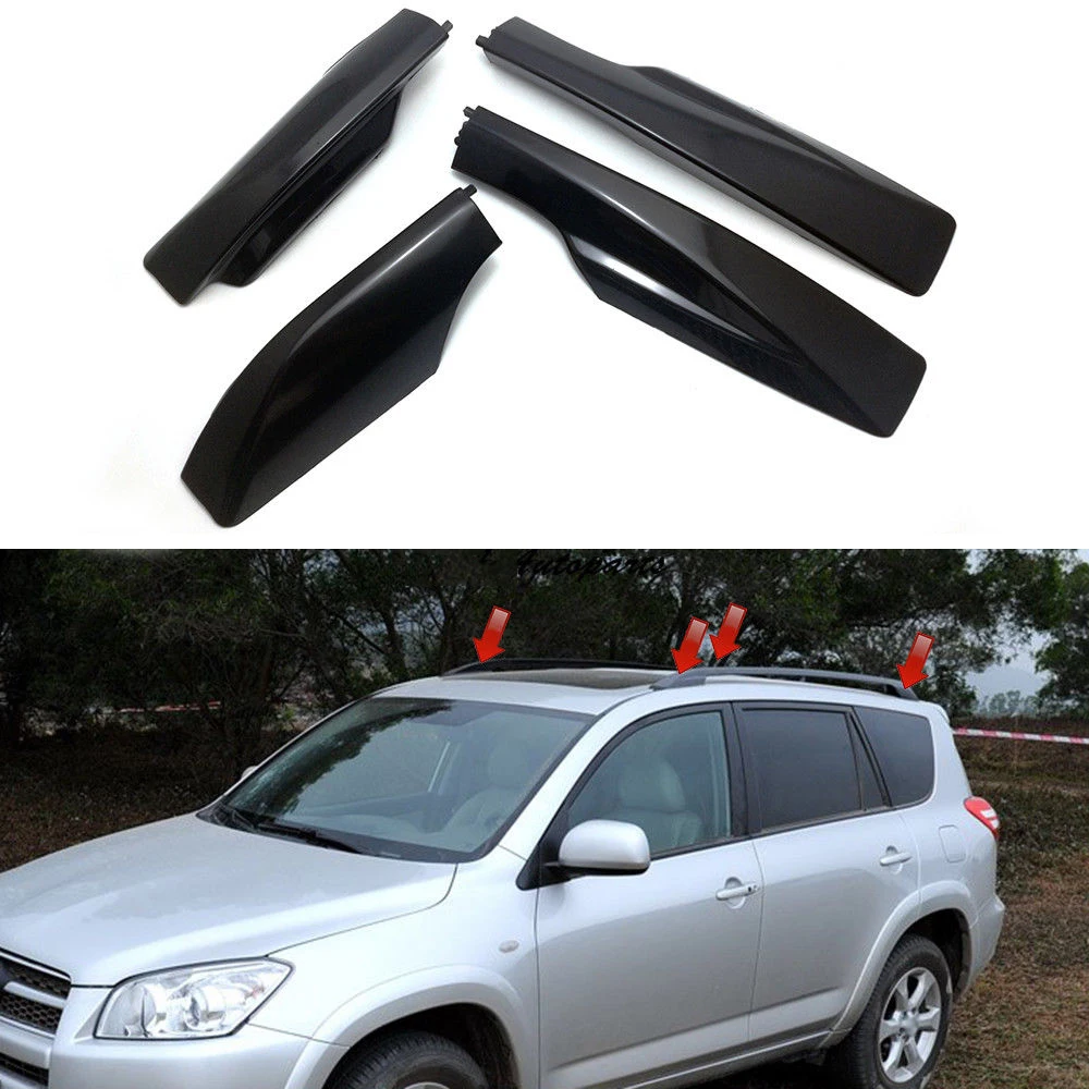 4Pcs Black ABS Roof Rack Cover Rail End Protective Cover Shell Replacement For Toyota RAV4 XA30 2006-2012
4Pcs Black ABS Roof Rack Cover Rail End Protective Cover Shell Replacement For Toyota RAV4 XA30 2006-2012