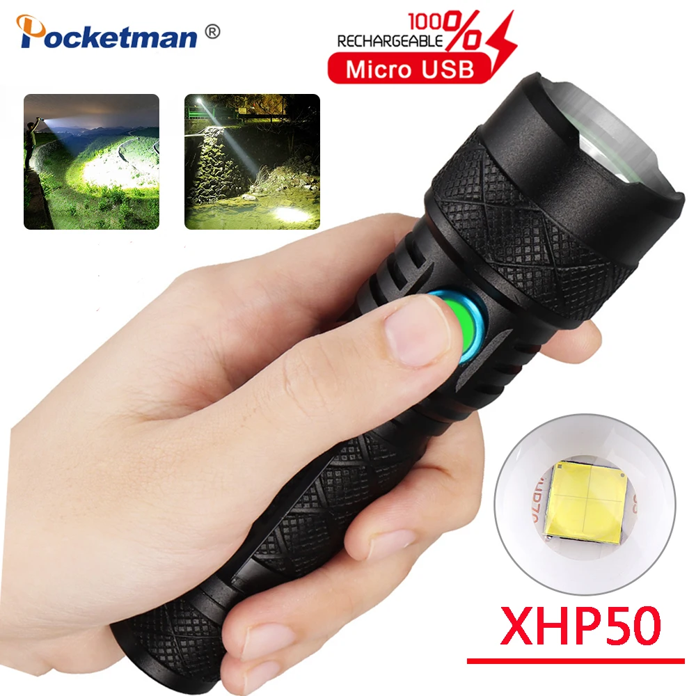 Сверхмощный светодиодный фонарик XHP50, перезаряжаемый через USB, водонепроницаемый фонарик, тактический фонарик, ручной фонарик для кемпинга
Сверхмощный светодиодный фонарик XHP50, перезаряжаемый через USB, водонепроницаемый фонарик, тактический фонарик, ручной фонарик для кемпинга