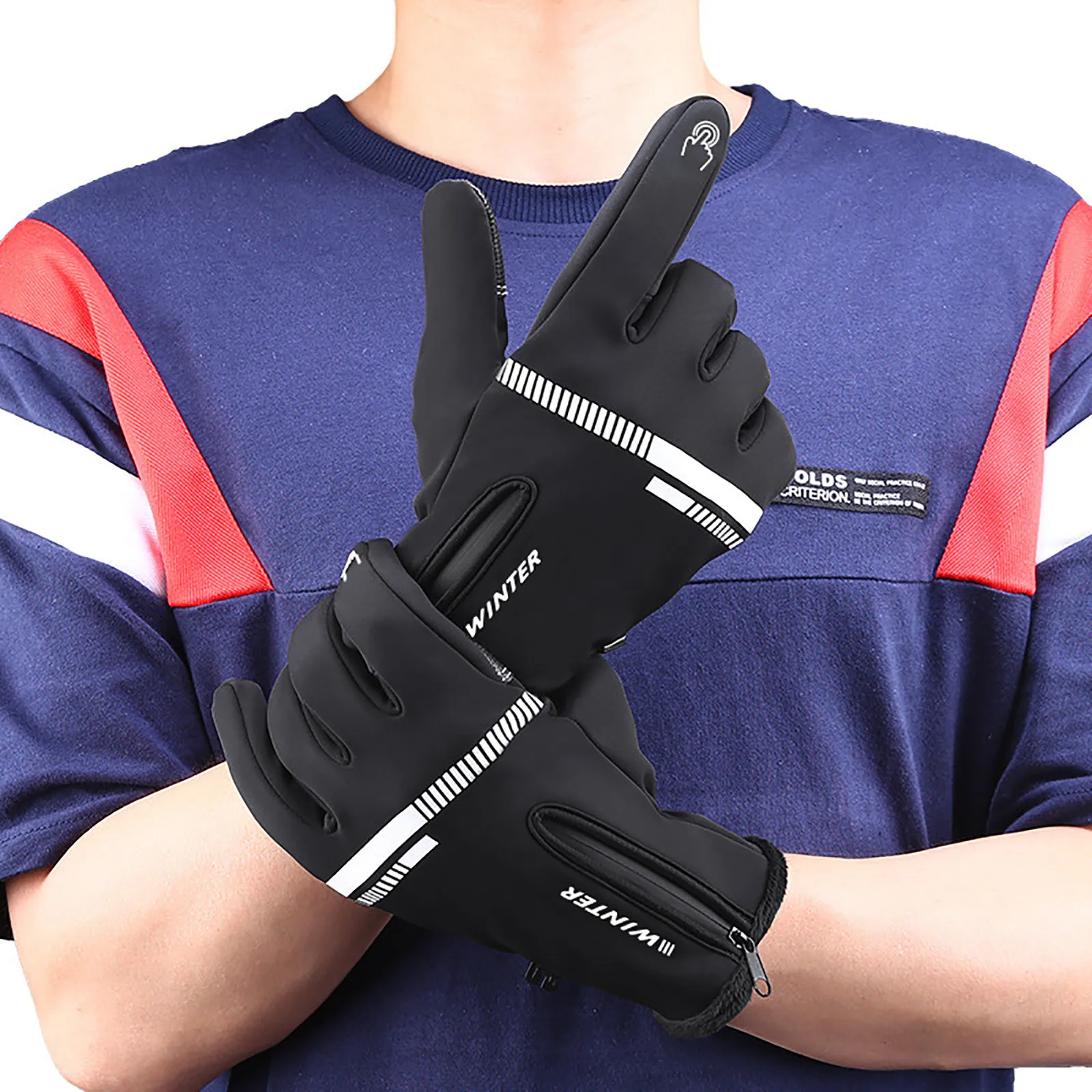 Зимние велосипедные перчатки, велосипедные теплые перчатки с закрытыми пальцами для сенсорного экрана, водонепроницаемые перчатки для езд... 
Зимние велосипедные перчатки, велосипедные теплые перчатки с закрытыми пальцами для сенсорного экрана, водонепроницаемые перчатки для езд...