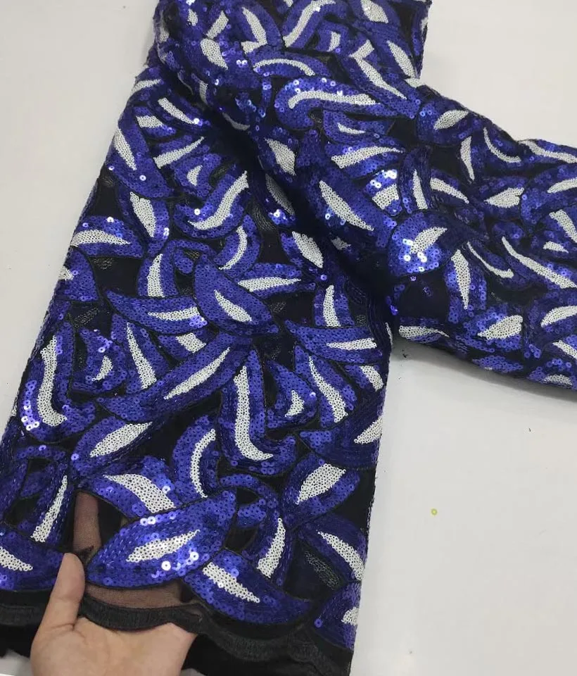 Blue Sequins Tulle Lace African Lace Fabric 2021 Beautiful High Quality French Mesh Net Lace Fabrics 5 Yards For Wedding Dress
Blue Sequins Tulle Lace African Lace Fabric 2021 Beautiful High Quality French Mesh Net Lace Fabrics 5 Yards For Wedding Dress