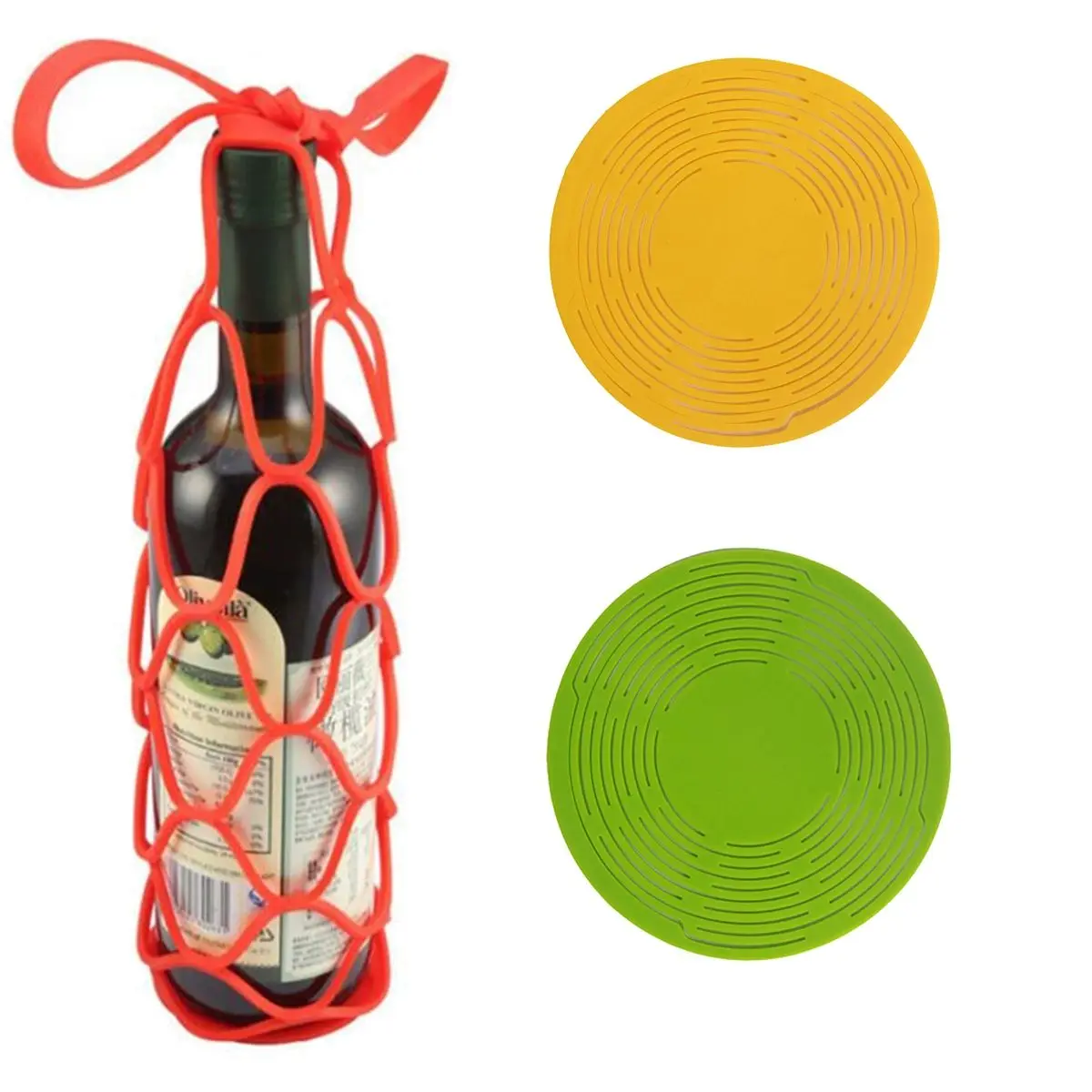 1PC Wine Bottle Bag Multifunction Silicone Insulation Mat Placemat Drink Glass Coaster Tray Wine Bottle Bag For Picnic
1PC Wine Bottle Bag Multifunction Silicone Insulation Mat Placemat Drink Glass Coaster Tray Wine Bottle Bag For Picnic